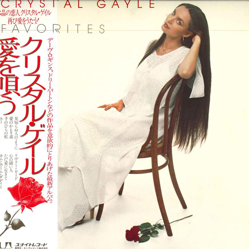 

LP Record CRYSTAL GAYLE - Favorites K28P14 UNITED ARTISTS 1980 Japan Obi Pop Used
