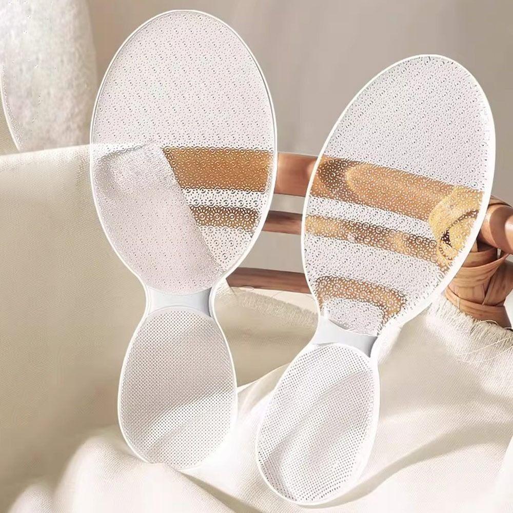 Foot Care Heel Scrubber Callus Transparent Removal Pedicure Tool Gifts Foot Callus Remover