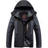 Winter Men's Outerwear Jackets Thick Velvet-Lined Windproof and Warm Mountaineering Jackets Skiing Suit