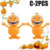 Decorative Knick-knacks Cartoon Pumpkin Man Statue Cute Figurine Resin Crafts for Halloween Decoration Evenements Kids Gift