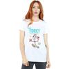 Disney Womens/Ladies Toy Story 4 Forky Handmade Friend Cotton Boyfriend T-Shirt
