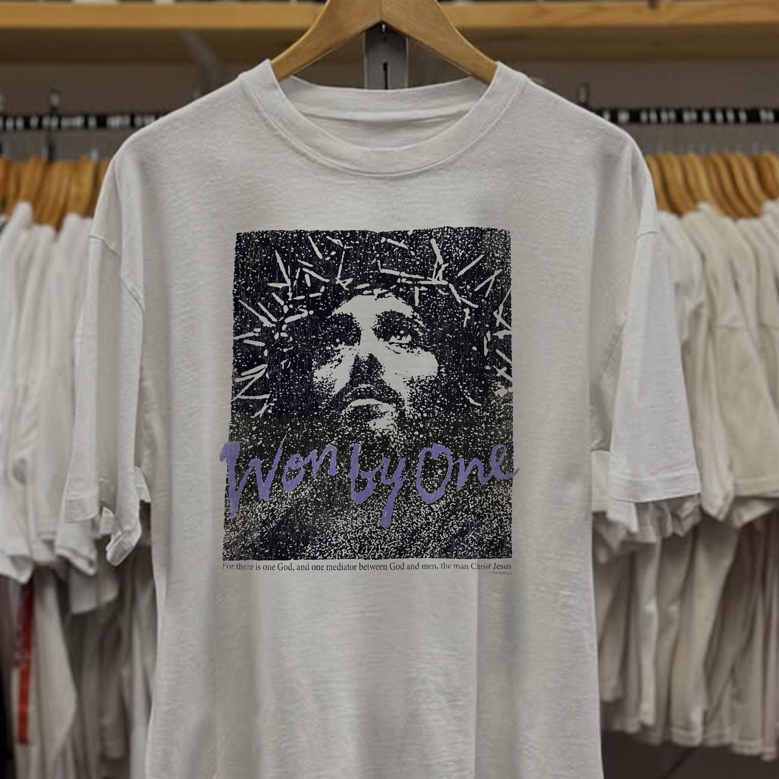 Jesus Worn By One Promo White T-Shirt XXL S