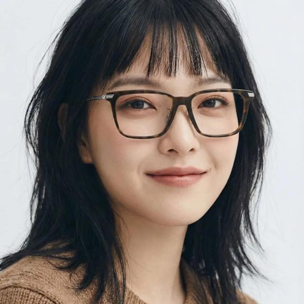 Burberry Eyeglass Frames BE2378F 3002 Dark Leopard Print Horn-rimmed ELLIS