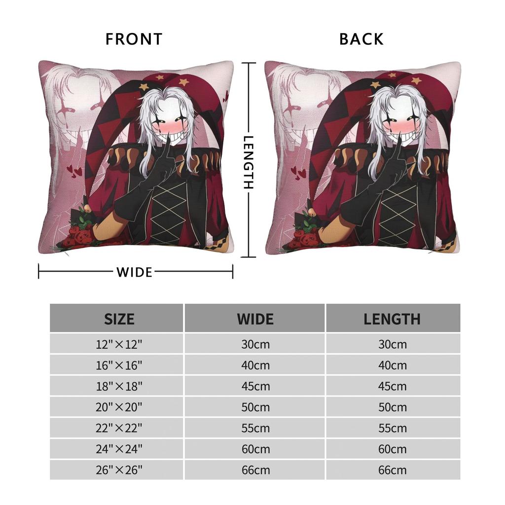 The Freak Circus Pillow Cover Morden Pillow Case For Sofa Couch Bed Living Room Custom Pillowcases Gift Idea