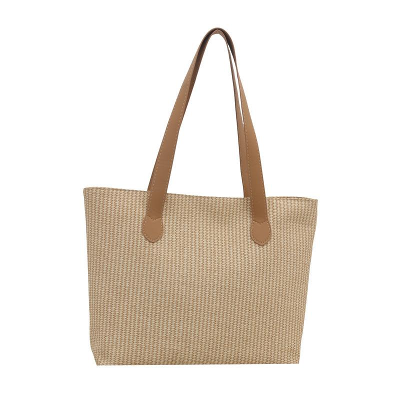 Ins Super Fire Pleated Large Capacity Tote Bag 2025 Popular Commuter Handbag Fashionable Versatile Shoulder Bag