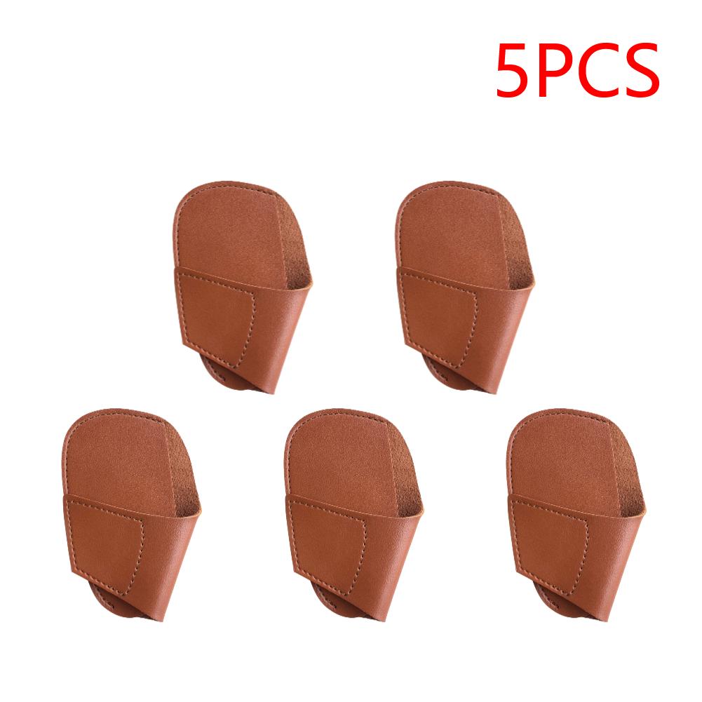 Univerzální kryty hlav golfových holí Push Putter Head Protector PU kožené klínky Kryty golfových sportovních doplňků