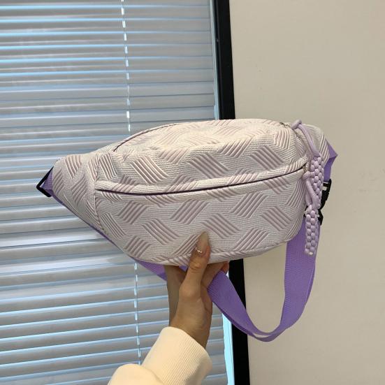 Dámská malá crossbody taška, ledvinka s nastavitelným popruhem, přenosná náprsní taška pro každodenní cestování, práci, dojíždění a další aktivity.