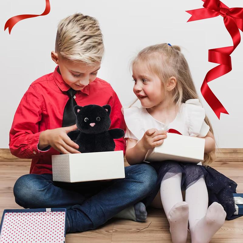 23/40CM Kawaii Küçük Sarılabilir Kedi Peluş Bebek Çizgi Film Dolgulu Sevimli Hayvan Yastığı Yumuşak Çizgi Film Minderi Çocuk Noel Hediyesi