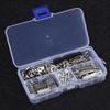 251Pcs/Set Sawtooth Hook Flat Screw D-Rings Picture Frame Hanger Mounting Kit