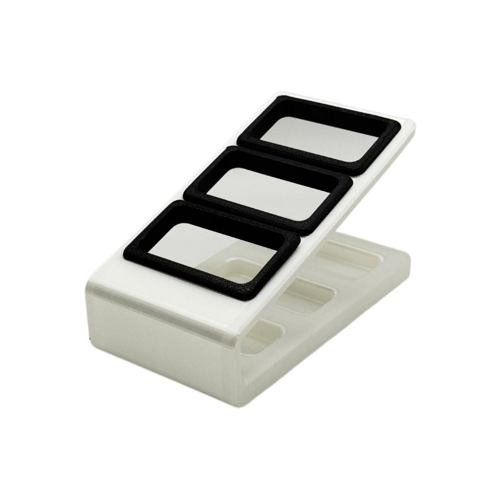 Tragbarer 3D-gedruckter TV-Fernbedienungshalter und Schreibtischständer