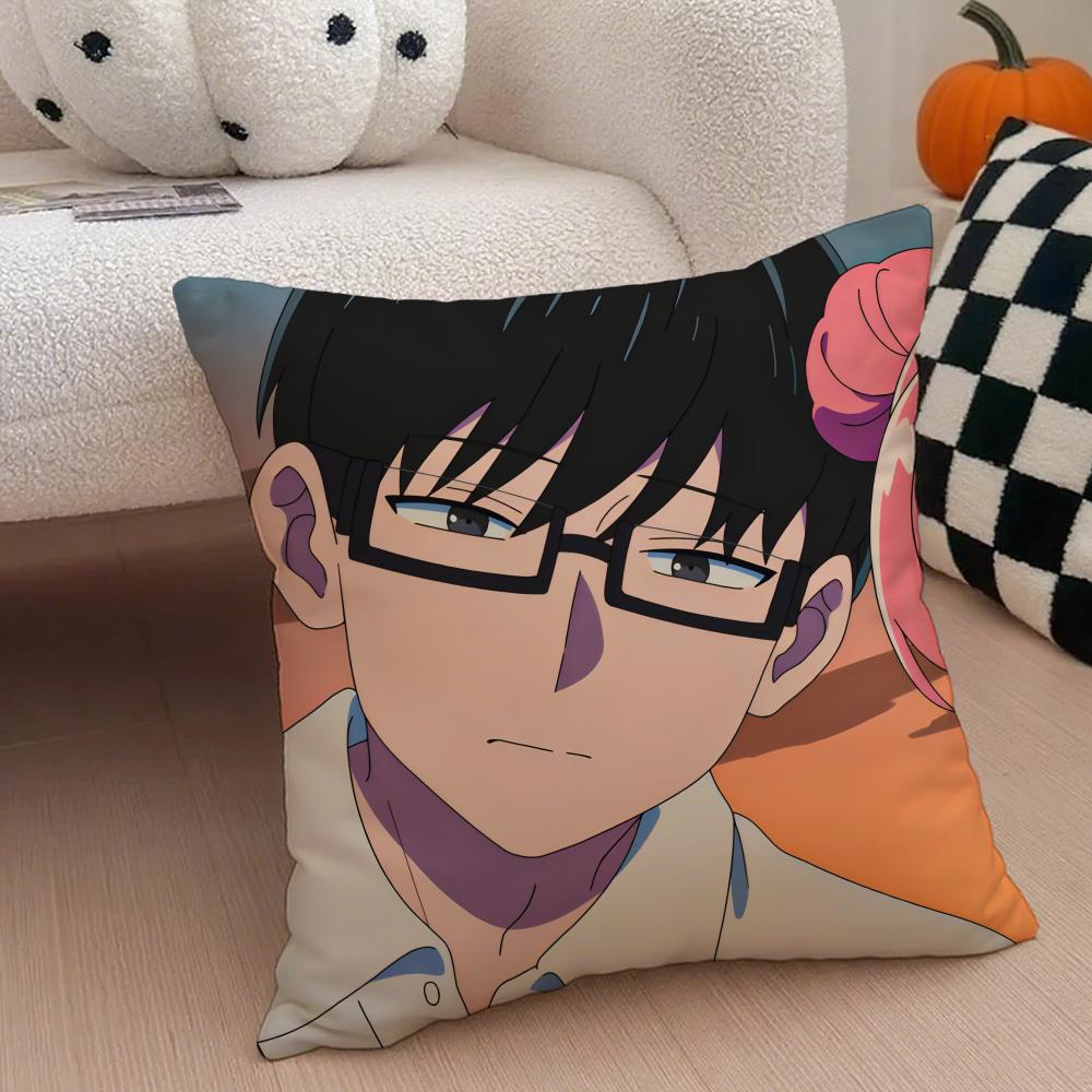 

Simple Casual YYou and I Are Polar Opposites Cushion Cover Linen Pillow Case Soft Breathable Protective Couch Room Decoration 30x30cm