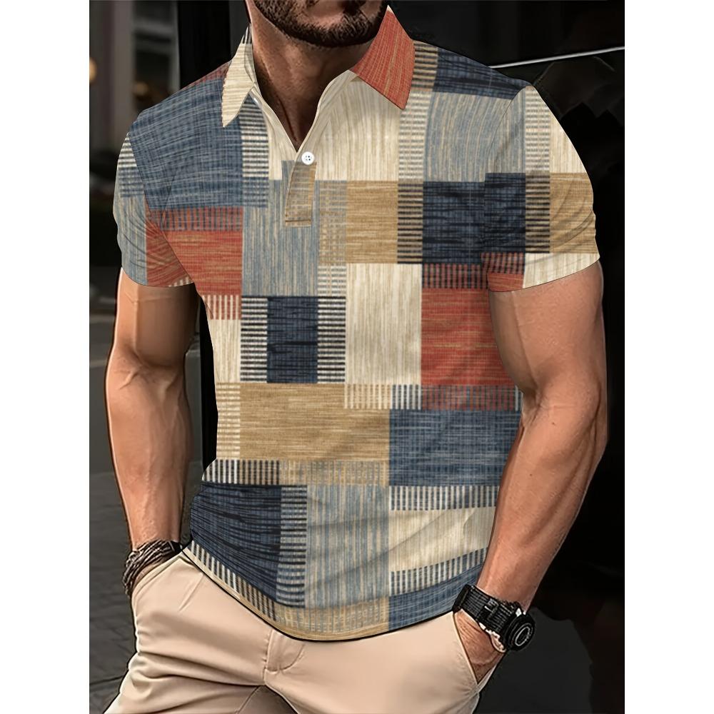 Summer men s polo shirt casual fashion S