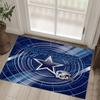 Tappeto in velluto di cristallo design Dallas Cowboys Accogliente Non?Tappeto Stampato Antiscivolo per Camera da Letto Soggiorno Ingresso