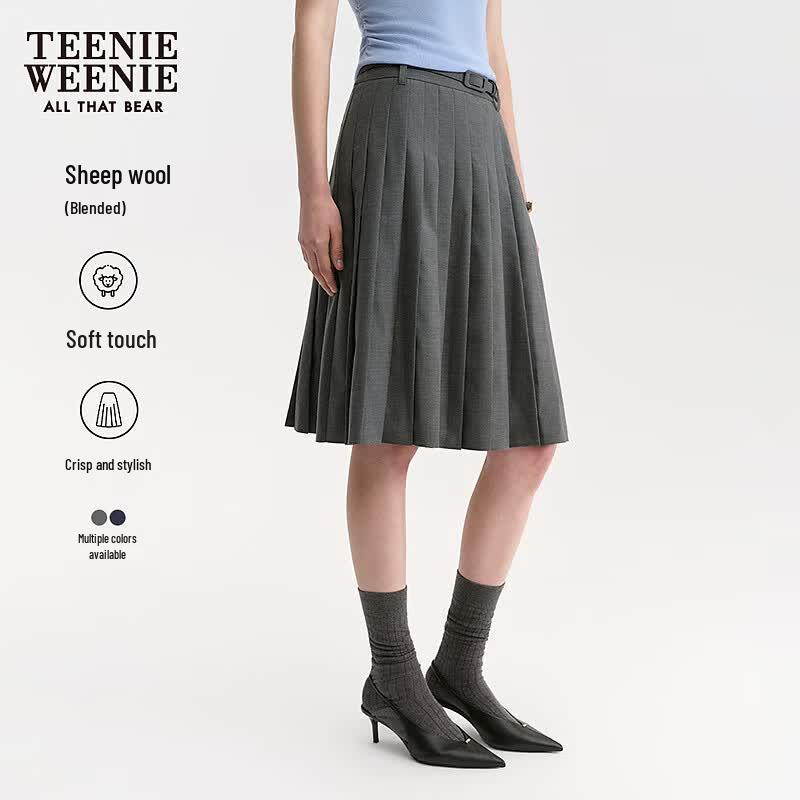 Teenie Weenie Asymmetrical A-Line Long Skirt