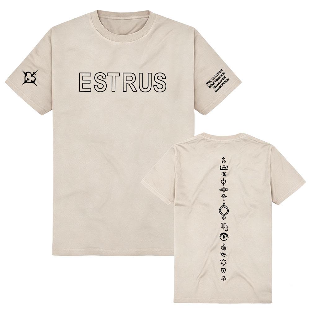 Tove Lo ESTRUS Album Tee Unisex Streetwear Summer Short Sleeve Men/Women T-shirt Fashion Loose Graphic Print Tshirt Merch Female