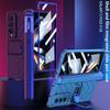 Suitable for Samsung Zfold4 Mobile Phone Case Armor Magnetic Suction Hinge Folding Shaft Bracket Gear Adjustment Zfold4 Mobile Phone Case