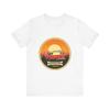 Retro Camper Van Sunset T-Shirt, Vintage Adventure Van Life Tee