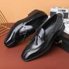 Fashion Men's Casual Business Leather Shoes Men Fashion Tassels Wedding Party Loafers Mens Classic Retro British Style Flats