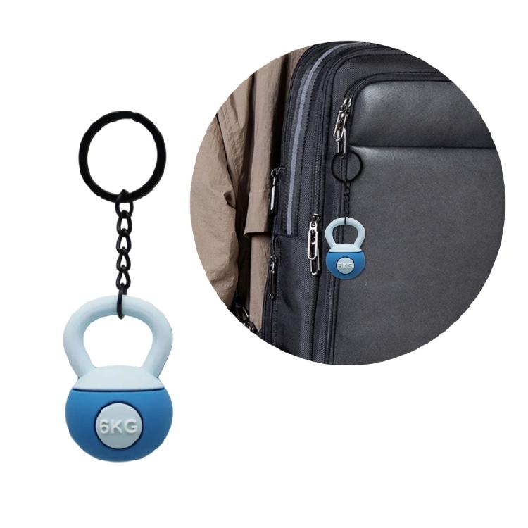 Cute Kettlebell Keychain Adornment Fashionable Kettlebell Key Holder Stylish Keychain For Gym Bags And Accessories