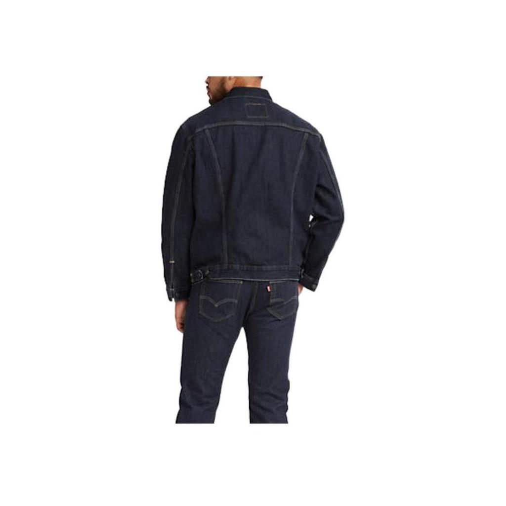 Levi's Klassische Trucker-Jeansjacke Dunkelblau Herren 72334-0134