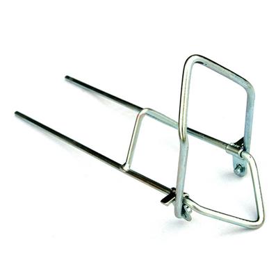 Outdoor Tragbarer Eisen Verstellbarer Stangenständer Halter Angelrutenablage Halter Unterstützung