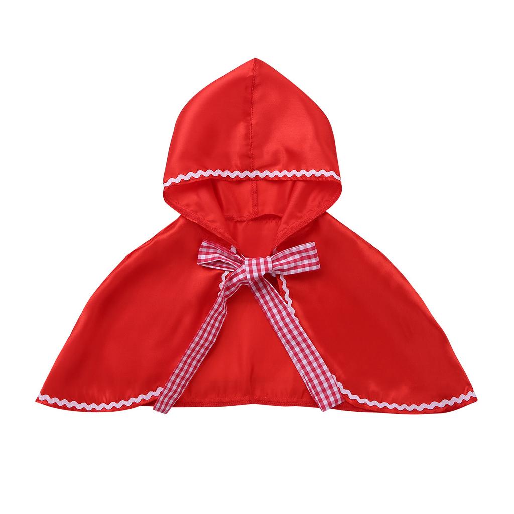 Kids Girls Enchanted Hooded Cape Cloak for Magic Themed Costume Parties Witch Wizard Cosplay