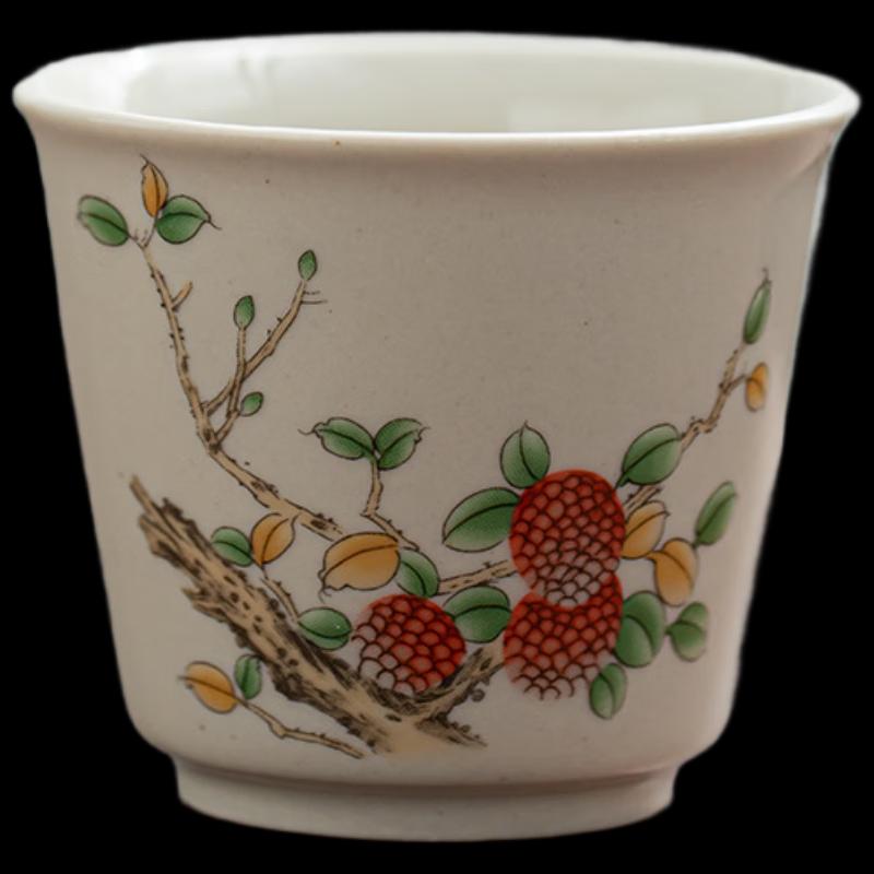 Shangqi Handmade Ceramic Tea Cups (Set of 2)