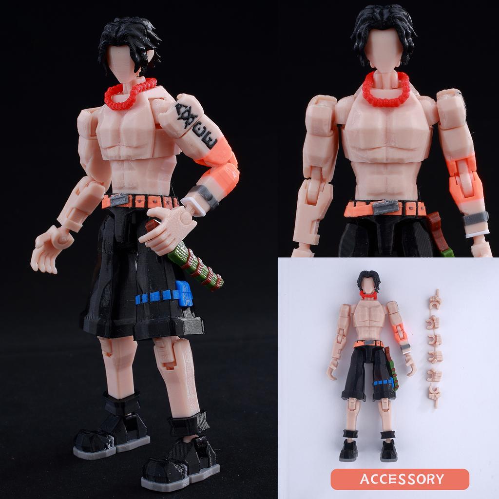 3D-gedruckte Dummy13 Jujutsu Kaisen Ryomen Sukuna Actionfigur Anime Modell Spielzeug Mehrgelenkig Posenverstellbar Sammlerstück Spielzeug Geschenk