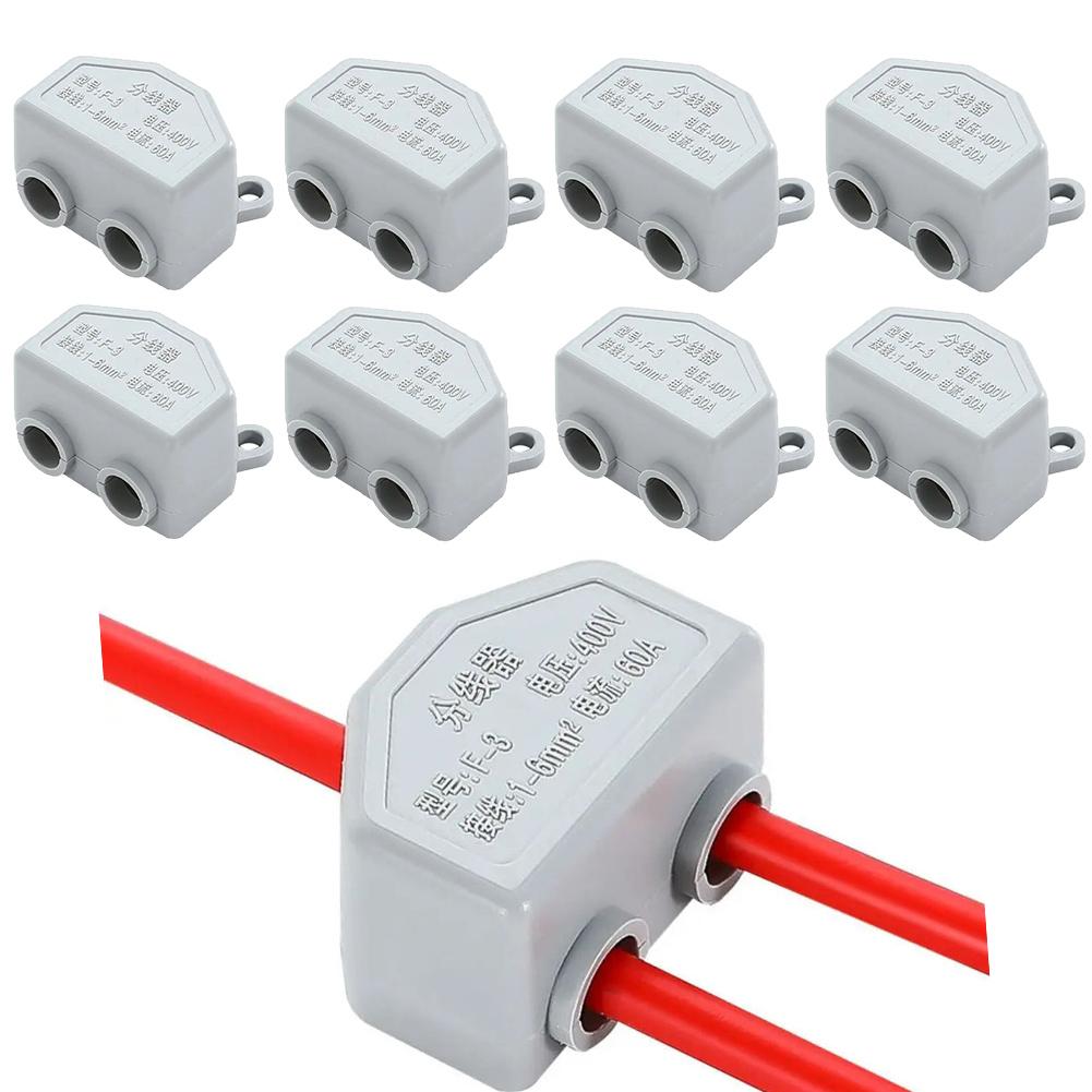 Brass Conductor Power Splitter Equipment Installation Cable Size 1-6mm Efficient Installation Long-lasting Performance