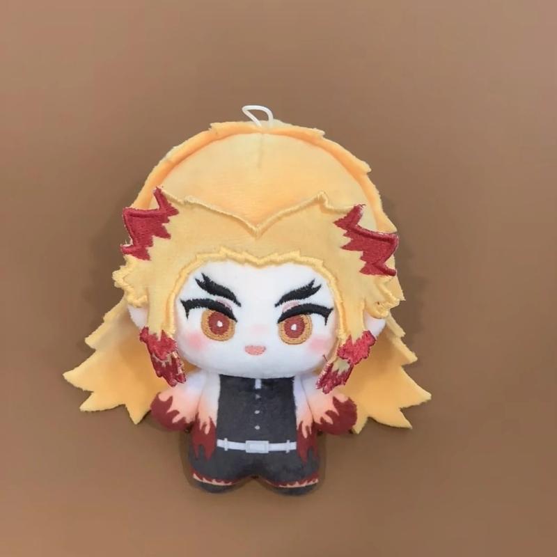 Nuovi Carini Peluche Mascotte di Demon Slayer 10cm Personaggi di Kimetsu No Yaiba Bambola di Peluche Portachiavi Morbidi Peluche per Fan Ciondolo Zaino Regalo di Compleanno