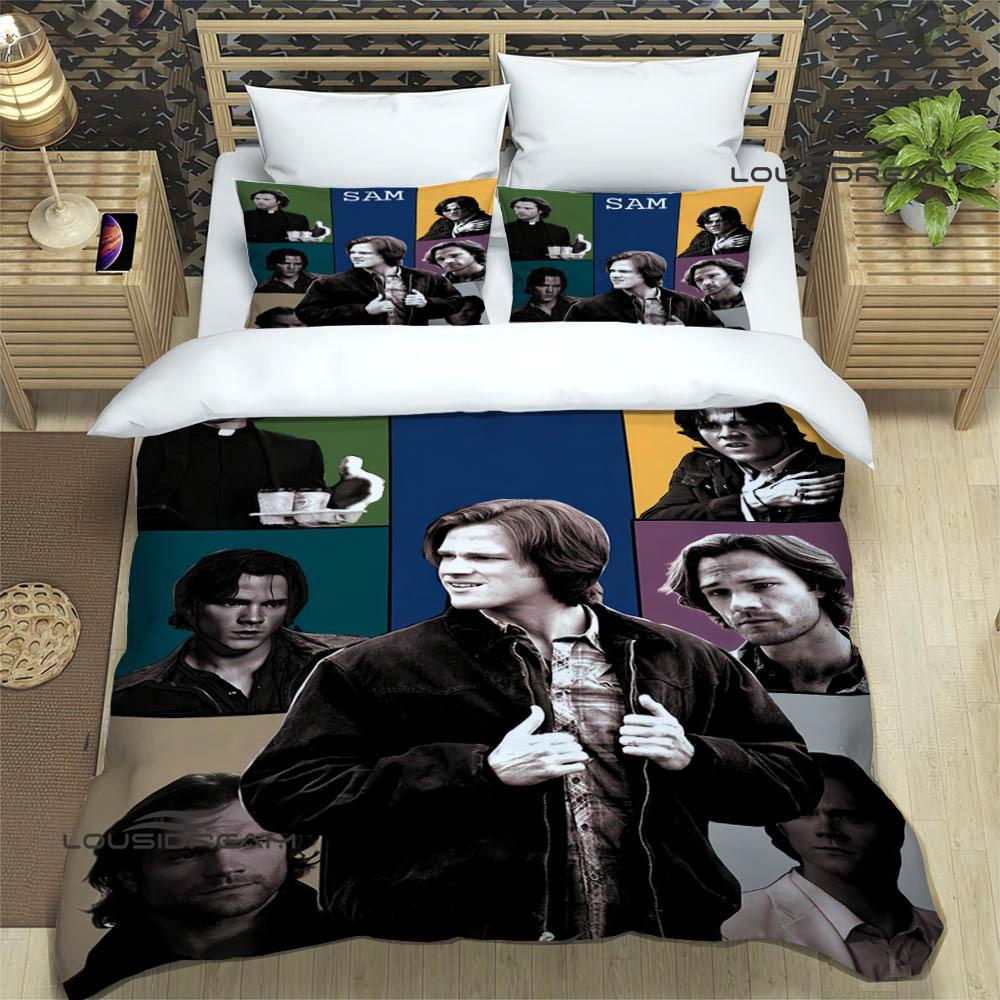3D Supernatural Join the Hunt Bedding Sets exquisite bed supplies set duvet cover comforter set bedding set luxury birthday gift