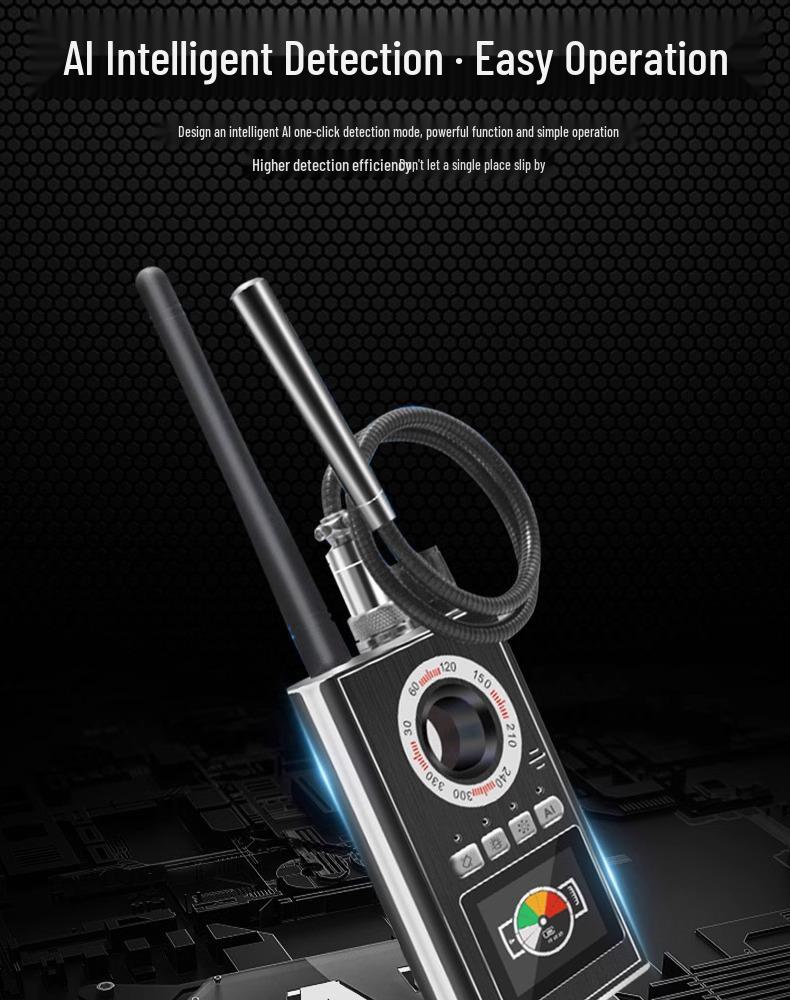 Anti-Spy GPS Detector: Eavesdropping, Listening, Tracking, Hidden Camera & Recording Protection Scanner