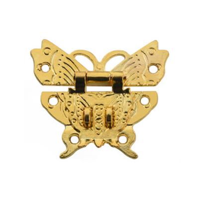 Retro Chic Butterfly Latch Catch Jewelry Wooden Box Lock Hasp Pad Chest Lock