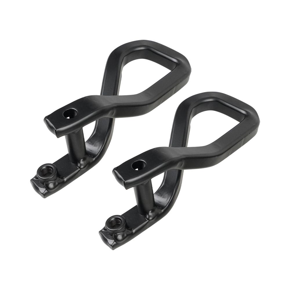 Front Tow Recovery Hooks with Bolts Fit for 2019-2025 GMC Sierra 1500, Replace 84195902