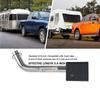 Trailer Hitch Security Lock With 360 Degree Rotation For 2 Inch And 2.5 Inch Receivers Flexible And Secure Attachment
