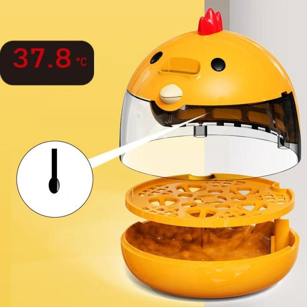 Egg Incubator Hatcher Machine Educational Experiment Practice Temperature Control Chicken