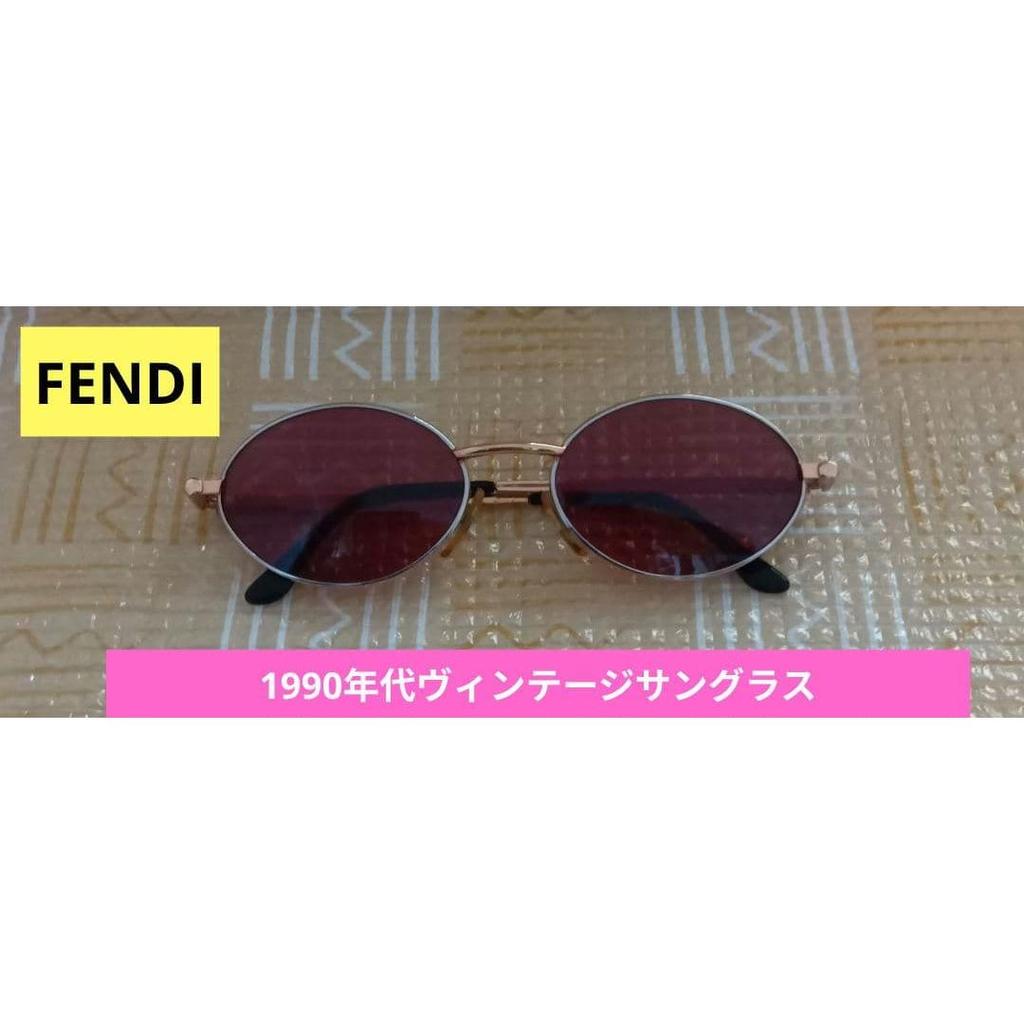 Used FENDI Sunglasses No Case Mod. VL 7109 Col.678