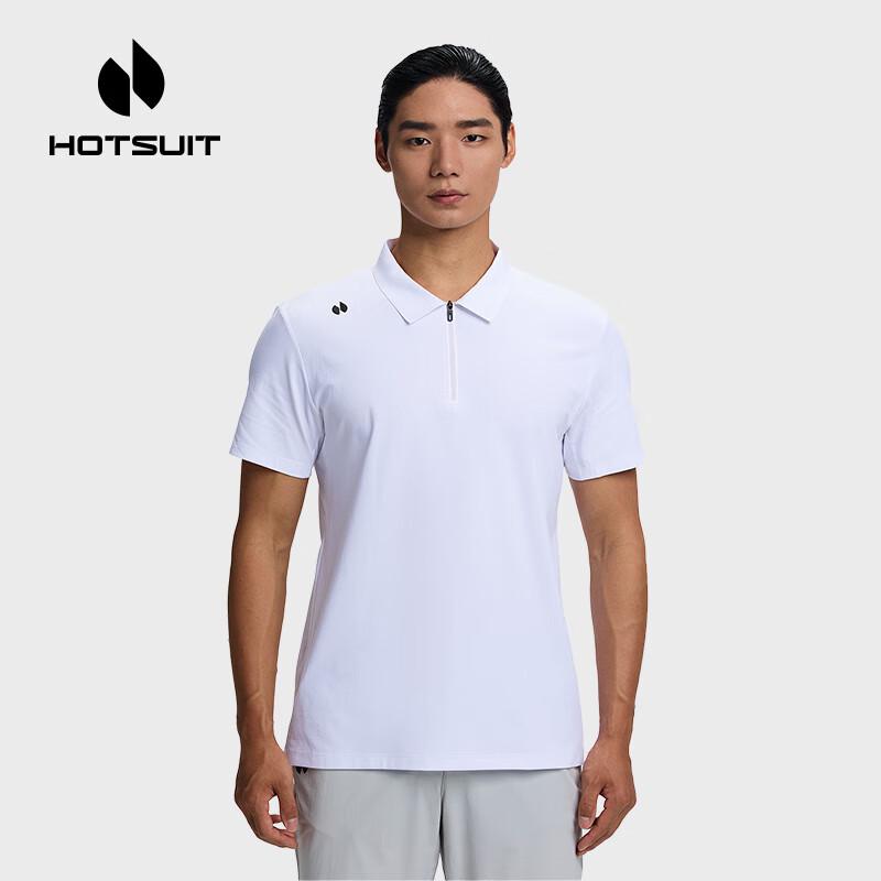 HOTSUIT Knitted Short Sleeve Polo Shirt H1421010 XL