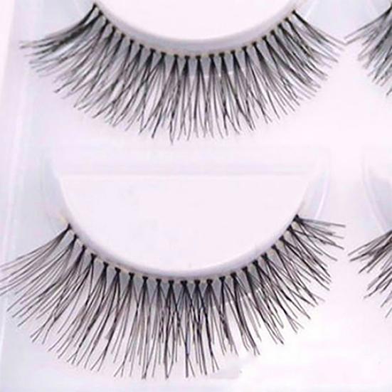 5Pairs Natural Sparse Cross Eye Lashes Extension Makeup Long False Eyelashes