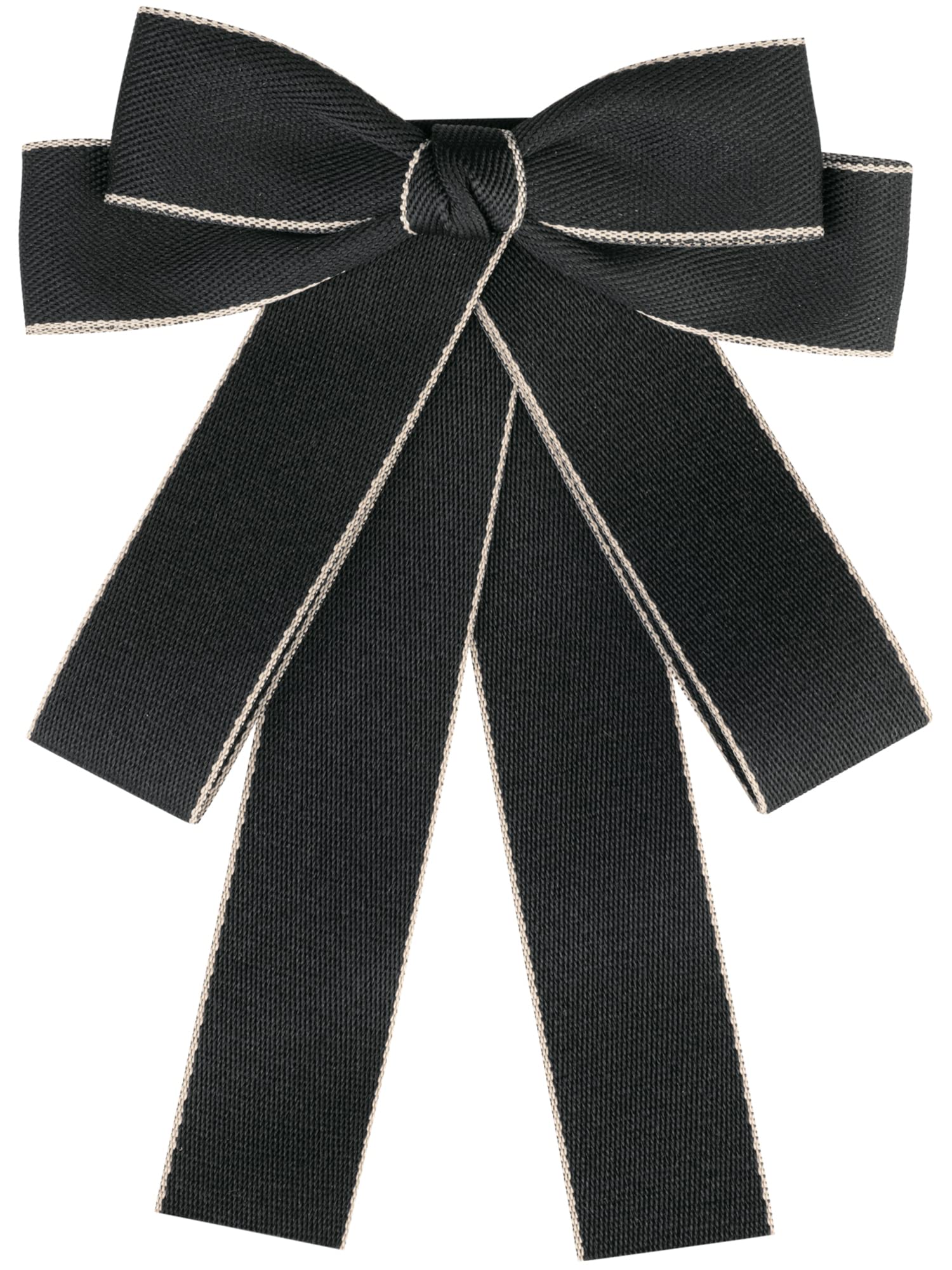 

Bowknot Bow Tie Ribbon Brooch Wedding Party Pin Bow Tie Black One Size [Elerevyo] Women s Pre-Tied чорний