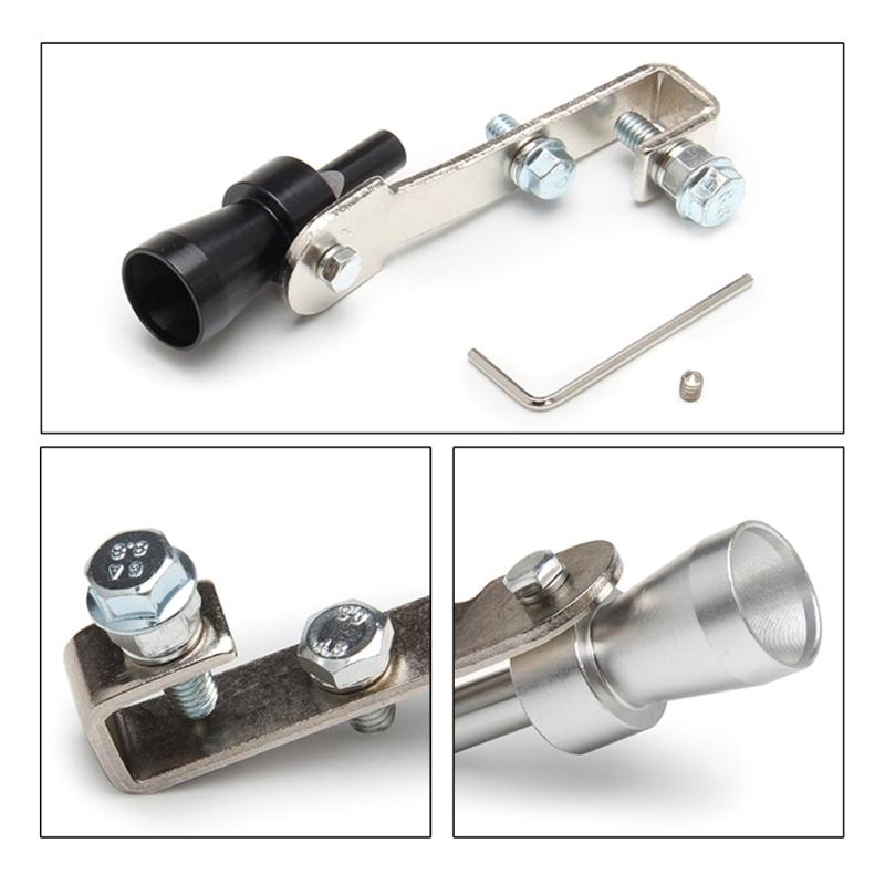 Vehicle Refit Device Exhaust Pipe Turbos Sound Whistle Car Turbmuffler Universal Sound Simulator Turbos Sound Whistle