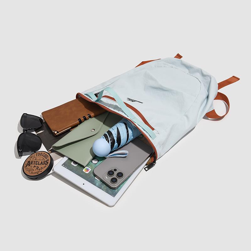 Hiking Mountaineering Bag Color Contrast Student Schoolbag Outdoor Travel Lightweight Backpack