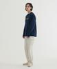 COVERNAT Cotton Cargo 1-Tuck Pants Ecru