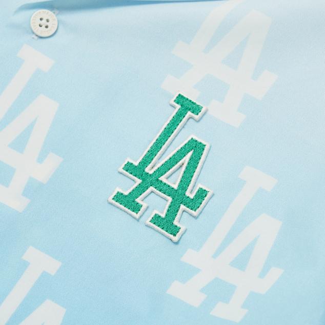 New MLB Los Angeles Dodgers Shirt Unisex Blue Green 3AWSM6123-07GNL