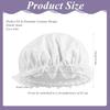 Ruffled Brim Mob Cap Lace Trim Lace Bonnet Fashion Colonial Bonnet  Costume Parties