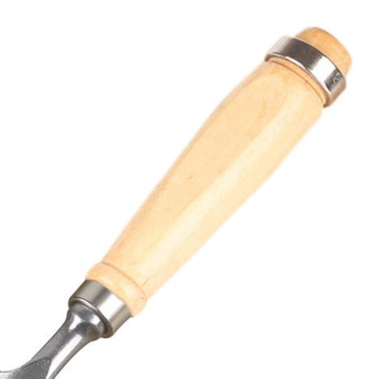 Golf Club Handle Tape Removal Stick with Wooden Handle Stainless Steel Golf Grip Tape Remover Graphite/Steel Shaft Tape Stripper