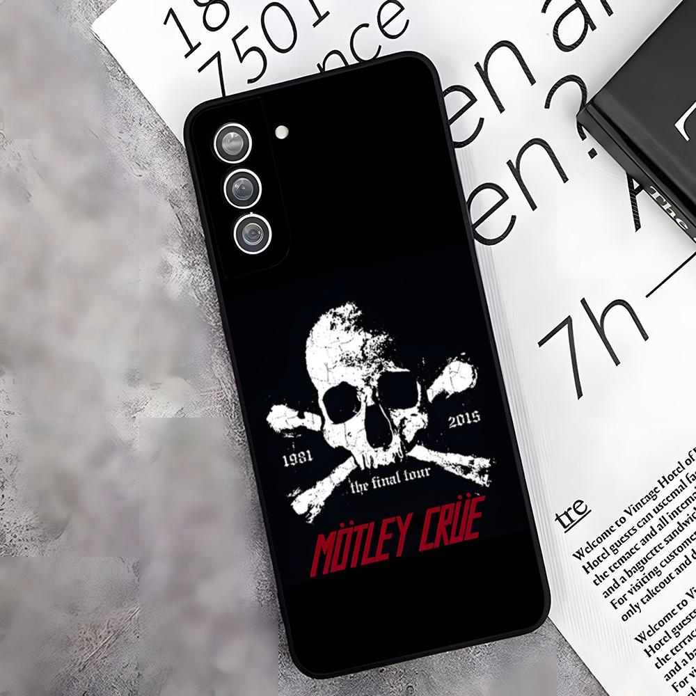 Rock M-Motley C-Crue Band Handyhülle Für Samsung S26 S25 Edge S24 S23 S22 S21 S20 Ultra Plus Fe Galaxy A54 A53 A34 A25 A16 Hülle