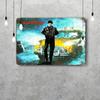 de niro taxi driver movie Retro Vintage Tin Sign Poster Decorative Plaque Metal Plate Wall Decor