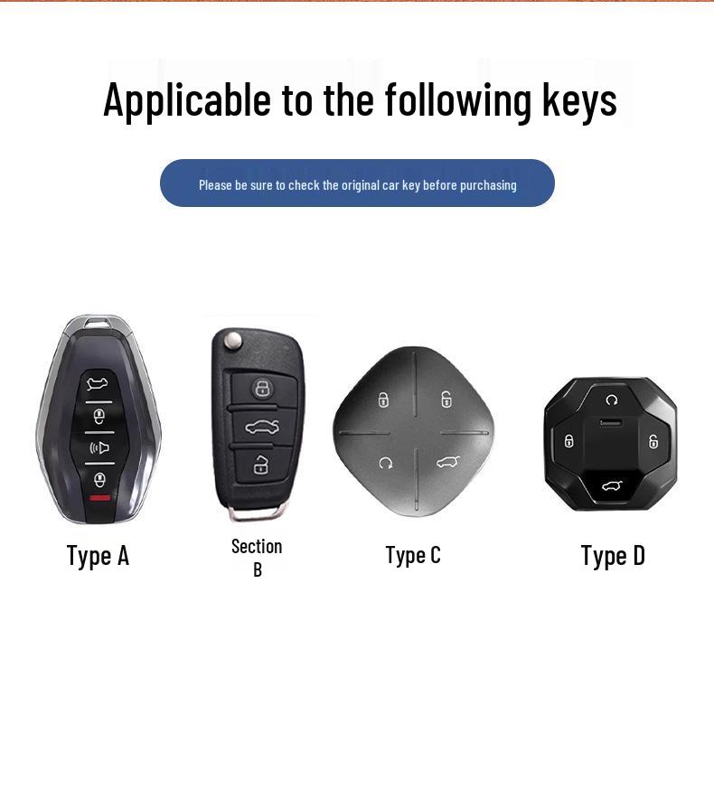 2024 Jetour Traveler Key Case Metal Shell for Shan Hai T2/Dasheng