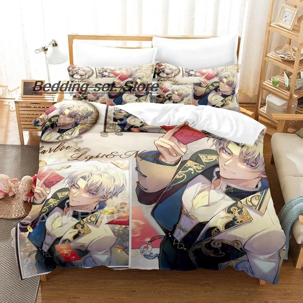 Game Light and Night Stand Osborn Evan Sariel Jesse Charlie Bedding Set Single Twin Full Queen King Size Bed Set Three Piece Set